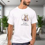 Personalisierte Social Media Instagramm Pet Influe T-Shirt<br><div class="desc">Wenn dein bester Freund der beste Freund aller ist! Personalisierte Shirts mit Pet-Einwirkung, sodass alle Hundefans mit Ihrem insta renommierten Lieblingstar behalten werden können. Ob Ausflüge in den Hundepark, ein Haustierladen oder Tierausstellungen und Marketing-Kampagnen, diese beruflichen Social Media Shirts sind perfekt, um Ihren besten Freund zu zeigen. Personalisieren Sie mit...</div>