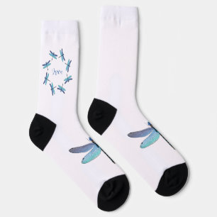 Personalisierte Socken für Libellen