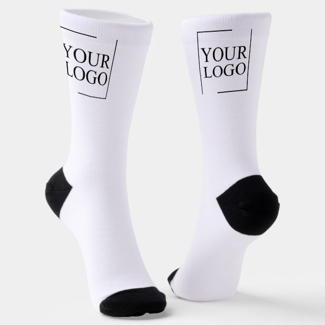Personalisierte Socken für Männer - Logo "Best Cre (Gewinkelt)