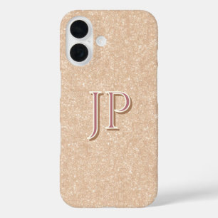 Personalisierte Soft Luxe-Serie iPhone 16 Hülle