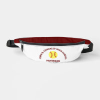 Personalisierte Softballspielerin der Maroon High