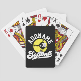 Personalisierte Software Player ADD NAME Retro Tea Spielkarten