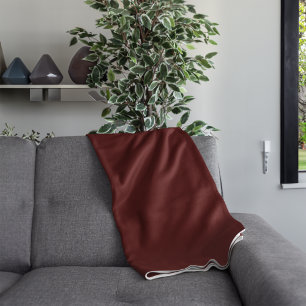 Personalisierte Solid Color Fleecedecke