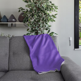 Personalisierte Solid Color Fleecedecke