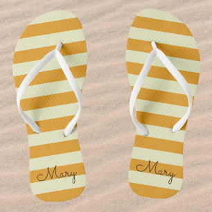Personalisierte Sommerharmonie Flip Flops