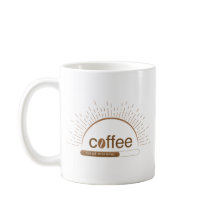 Personalisierte Sonnenaufgang Kaffee-Tasse mit gut