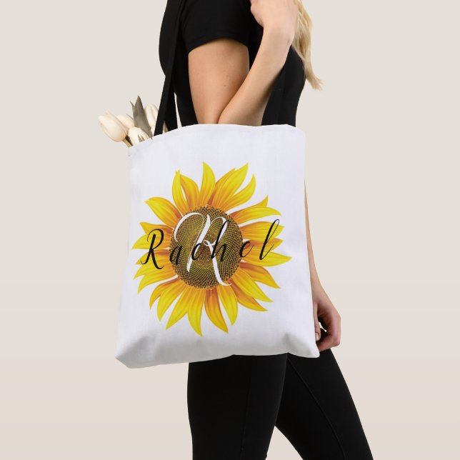 Personalisierte Sonnenblume (Von Nahem)