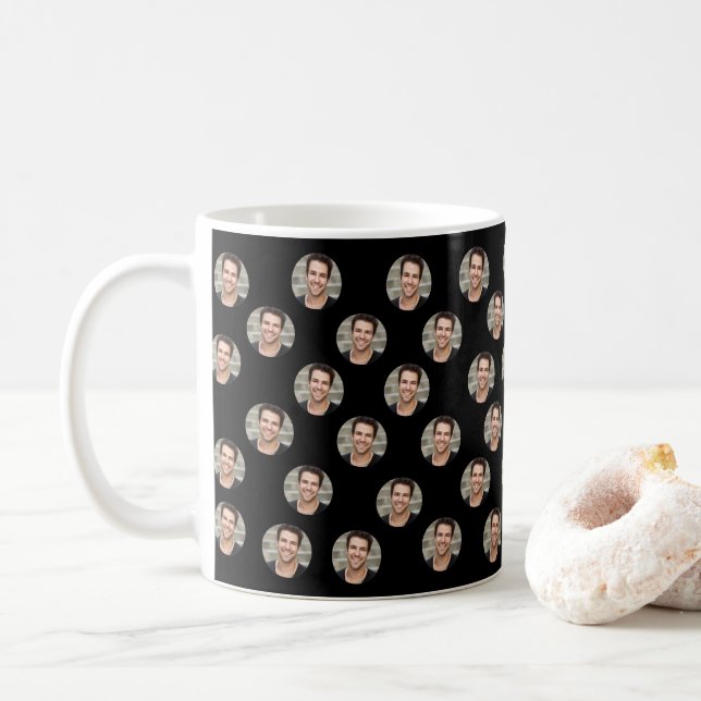 Personalisierte, sonnige Erscheinung, kundenspezif Kaffeetasse (Mit Donut)