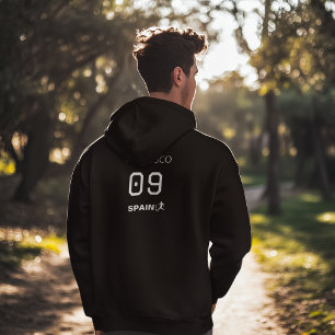 Personalisierte spanische Fußballnationalmannschaf Hoodie