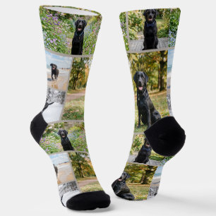 Personalisierte Spaß 5 Foto Vorlage Socken