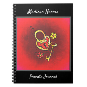 Personalisierte Sperrung und benutzerdefinierter T Notizblock