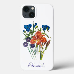 Personalisierte Spiderwort und Taglilie Case-Mate  Case-Mate iPhone Hülle