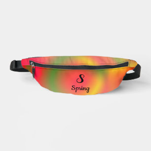 Personalisierte Spiralfeder Bauchtasche