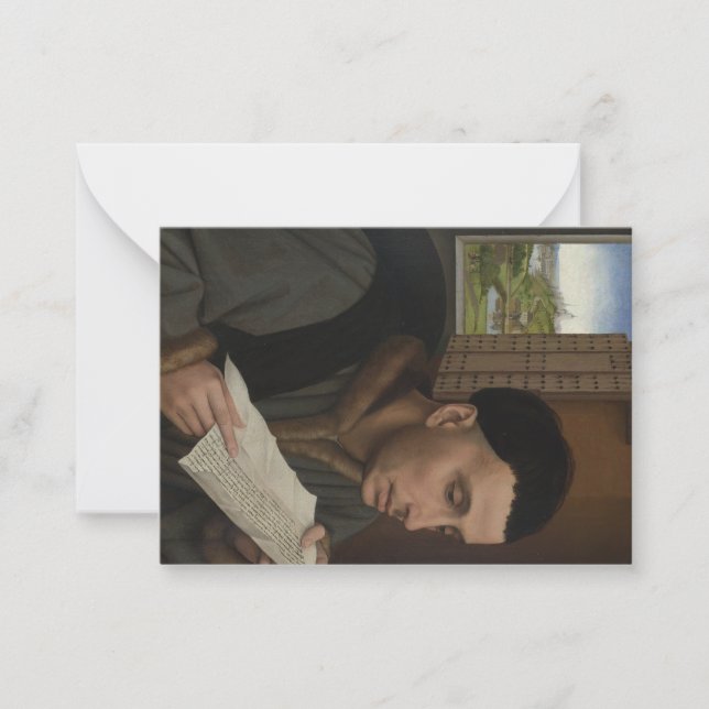 Personalisierte St. Ivo-Anwaltskarte Mitteilungskarte (Vorderseite)