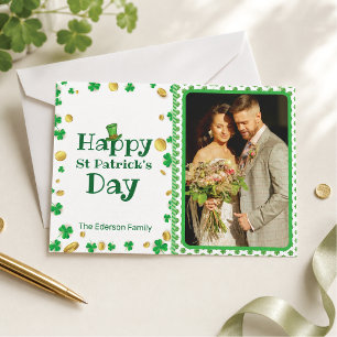 Personalisierte St. Patrick's Day Fotokarte   Einladung