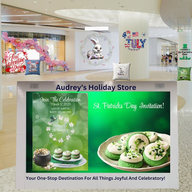 Personalisierte St. Patrick's Day-Party Einladung (Von Creator hochgeladen)