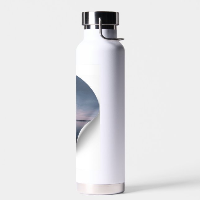- Personalisierte Stahlwasserflasche Trinkflasche (Links)