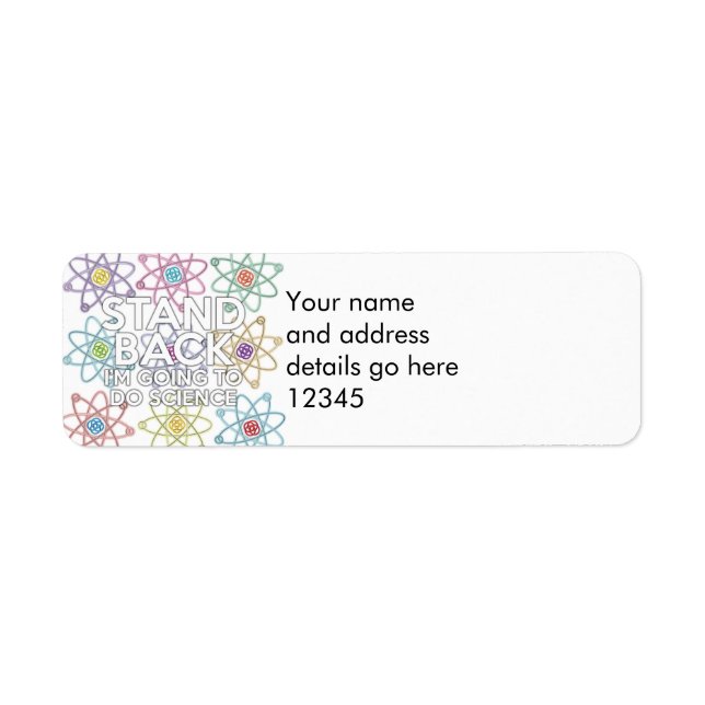Personalisierte STAND-BACK-Wissenschaft (Vorne)