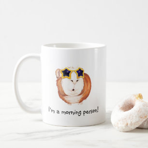 Personalisierte Starry-mit Augen Guinea Schweinegr Kaffeetasse