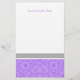 Personalisierte stationäre Hochzeit danken Ihnen Briefpapier