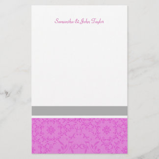 Personalisierte Stationäre Hochzeit Dankeschön Hin Briefpapier