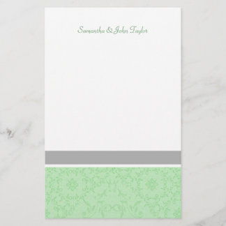 Personalisierte Stationäre Hochzeit Dankeschön Hin Briefpapier