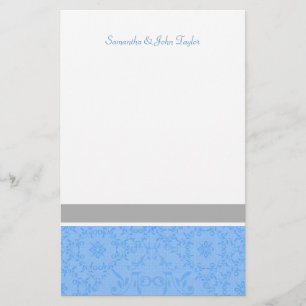 Personalisierte Stationäre Hochzeit Dankeschön Hin Briefpapier