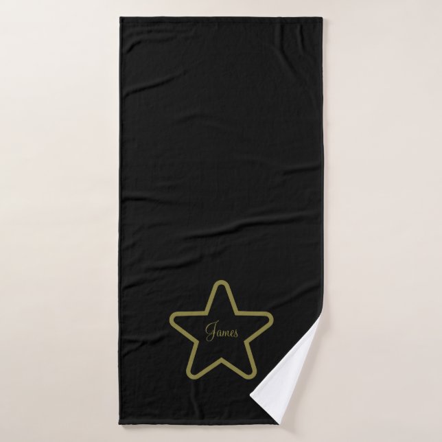 Personalisierte Stern-Badetücher  Badhandtuch Set (Badehandtuch)