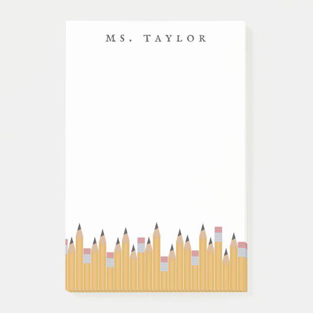 Personalisierte Stifte Post-it Klebezettel (Vorderseite)