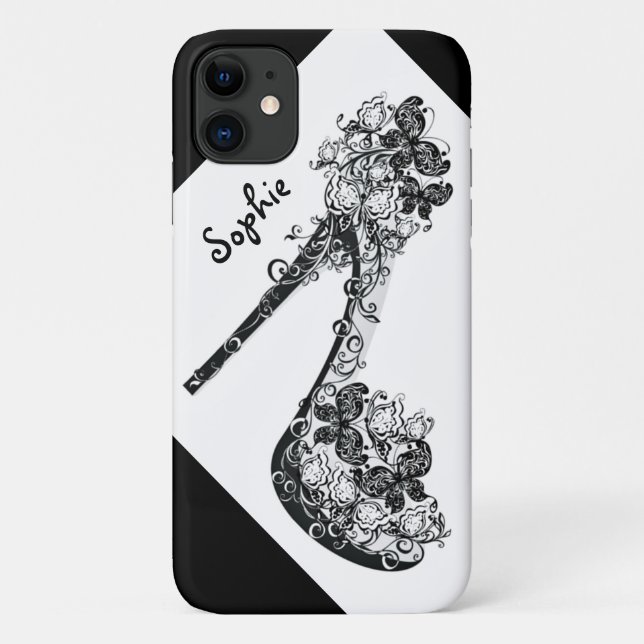 Personalisierte Stilettos Schuhe Pumps Case-Mate iPhone Hülle (Rückseite)