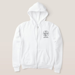 Personalisierte, stilvolle Logos Moderne Markenbez Hoodie