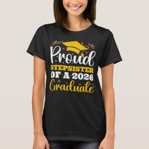 Personalisierte stolze Stiefschwester eines Absolv T-Shirt