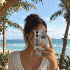 Personalisierte Strandmuschel iPhone 16 Hülle