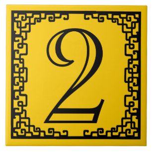 Personalisierte Straßennummer des Arbeitsrahmens f Fliese