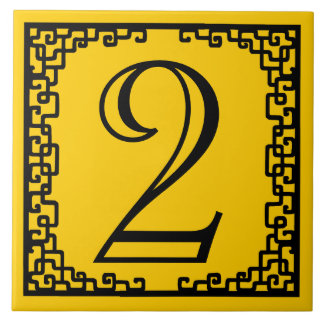 Personalisierte Straßennummer des Arbeitsrahmens f Fliese