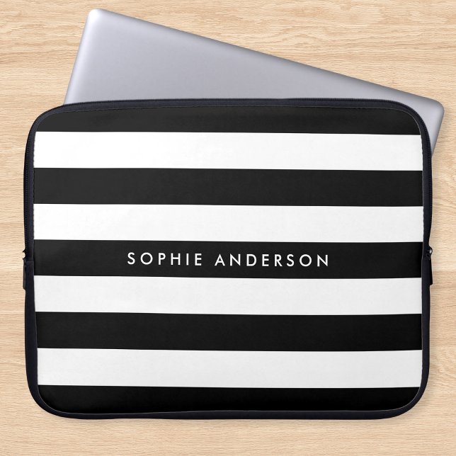Personalisierte Streifen Laptopschutzhülle (Von Creator hochgeladen)