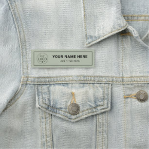 Personalisierte Stufe 3.5" X 1" Rechteck Namensschild