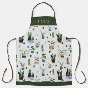 Personalisierte Sukkulationen und Muster der gepun Schürze