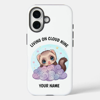 Personalisierte süße Frettchen-iPhone-Hülle iPhone 16 Hülle