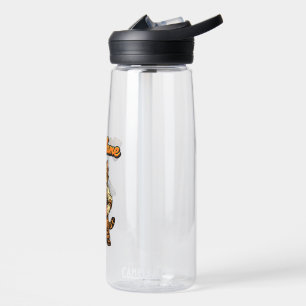 Personalisierte süße Tabby-Katze-Mechaniker-Wasser Trinkflasche