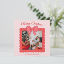 Personalisierte süße Weihnachtsfotocollage