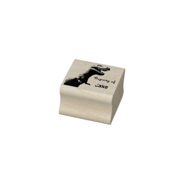 Personalisierte T-Rex Gummistempel (Stempel)