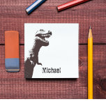 Personalisierte T-Rex Post-it Klebezettel<br><div class="desc">Ein großartiges Gastgeschenk oder kleine Geschenke dieser personalisierten T-Rex Post-its werden sicher ein brüllender Erfolg.</div>