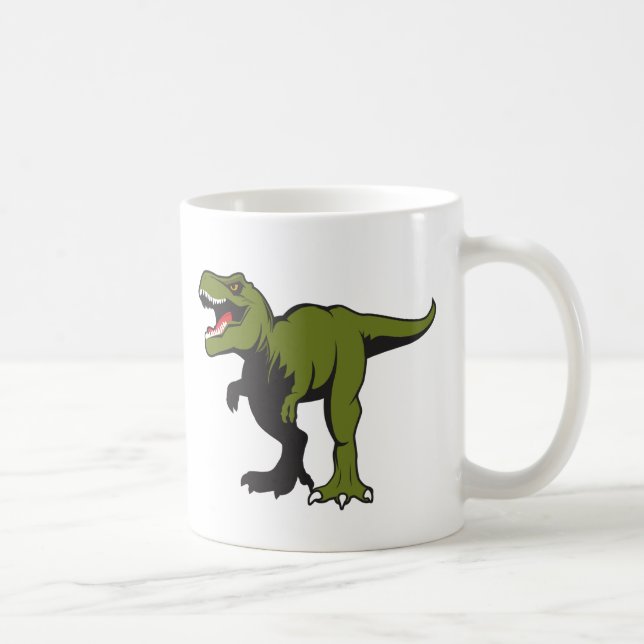 Personalisierte T-Rex Tasse (Rechts)