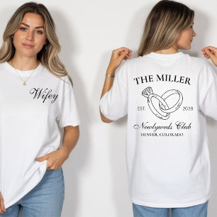 Personalisierte T - Shirt von Herrn und Frau Honey