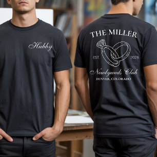 Personalisierte T-Shirts für frisch Vermählte Herr