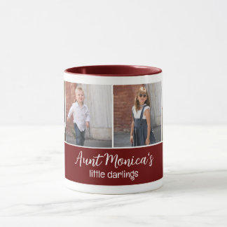 Personalisierte Tante's Darlings mit 4 quadratisch Tasse