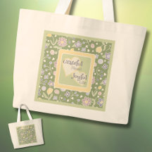 Personalisierte Tasche 'Dankbares Herz, Fröhliches