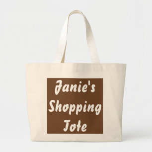 PERSONALISIERTE TASCHE JUMBO NATURBAGS