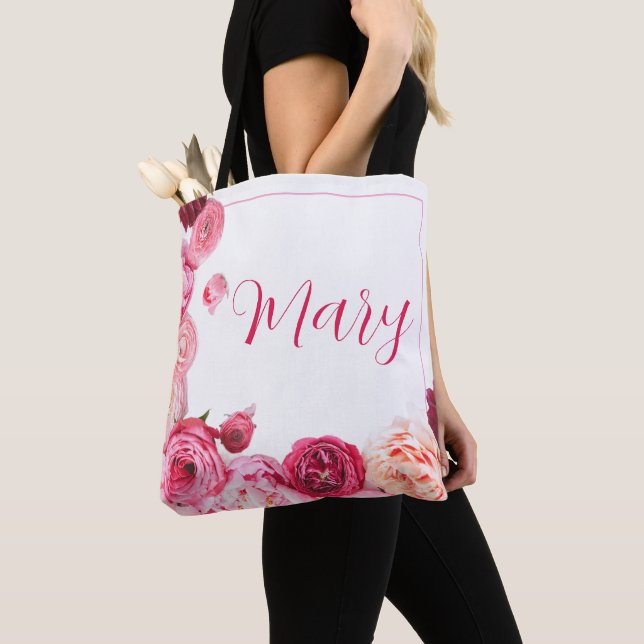 Personalisierte Tasche - Pink Peony (Von Nahem)